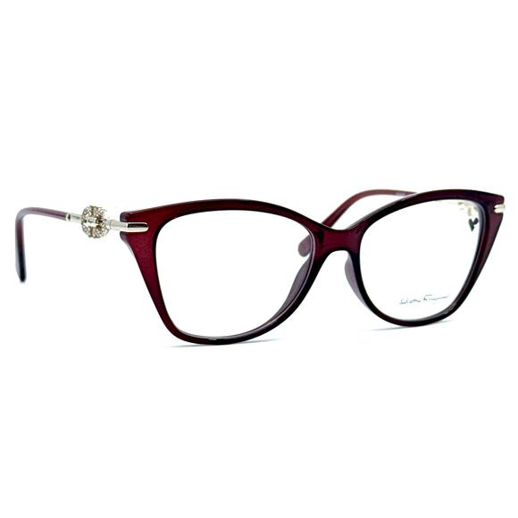New! SALVATORE FERRAGAMO Eyeglasses SF2937R 655, Authentic
